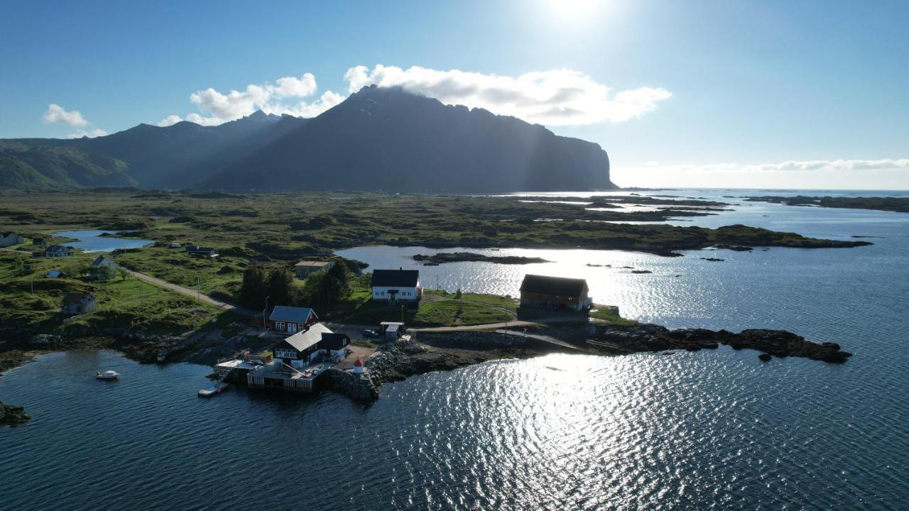 Villa Borgvag - A Unique Seafront Villa In The Heart Of Lofoten Bostad Eksteriør billede