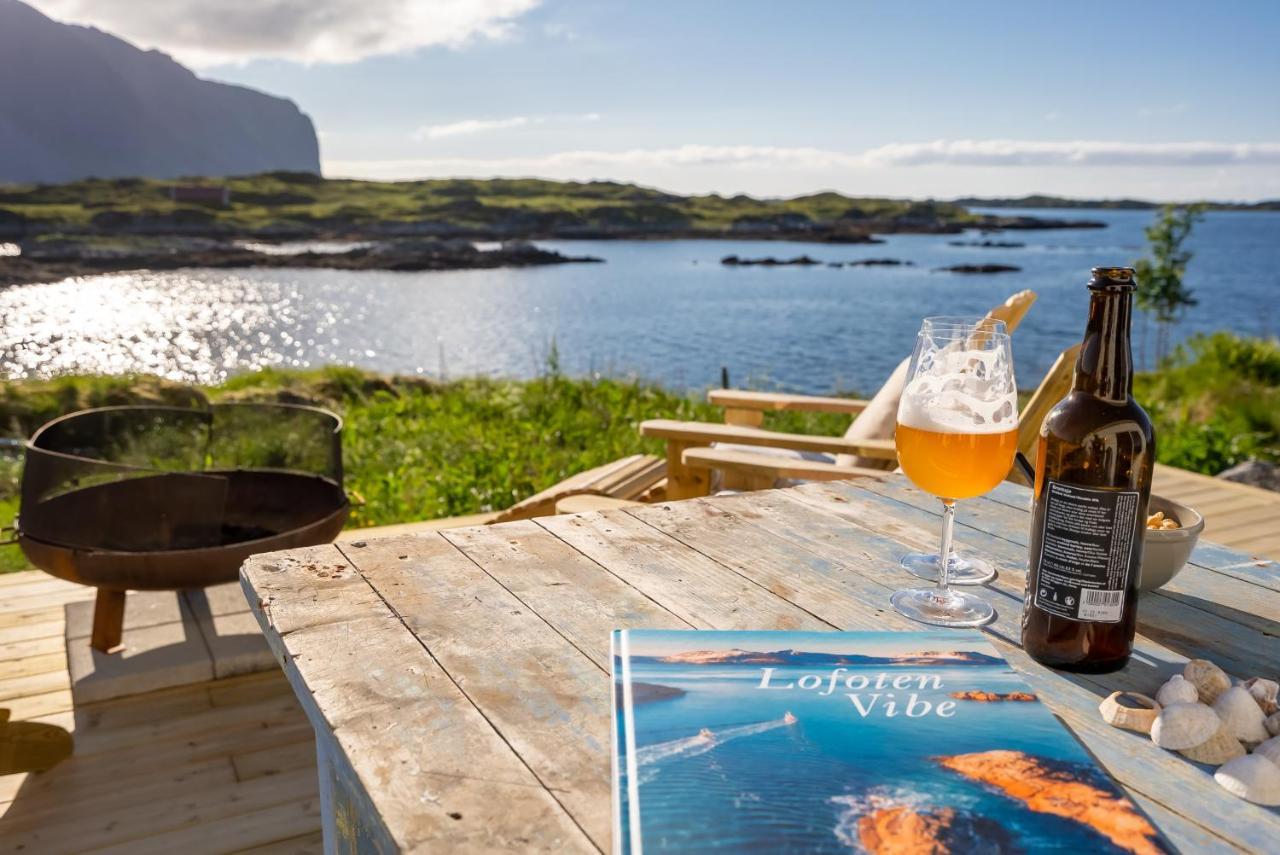 Villa Borgvag - A Unique Seafront Villa In The Heart Of Lofoten Bostad Eksteriør billede
