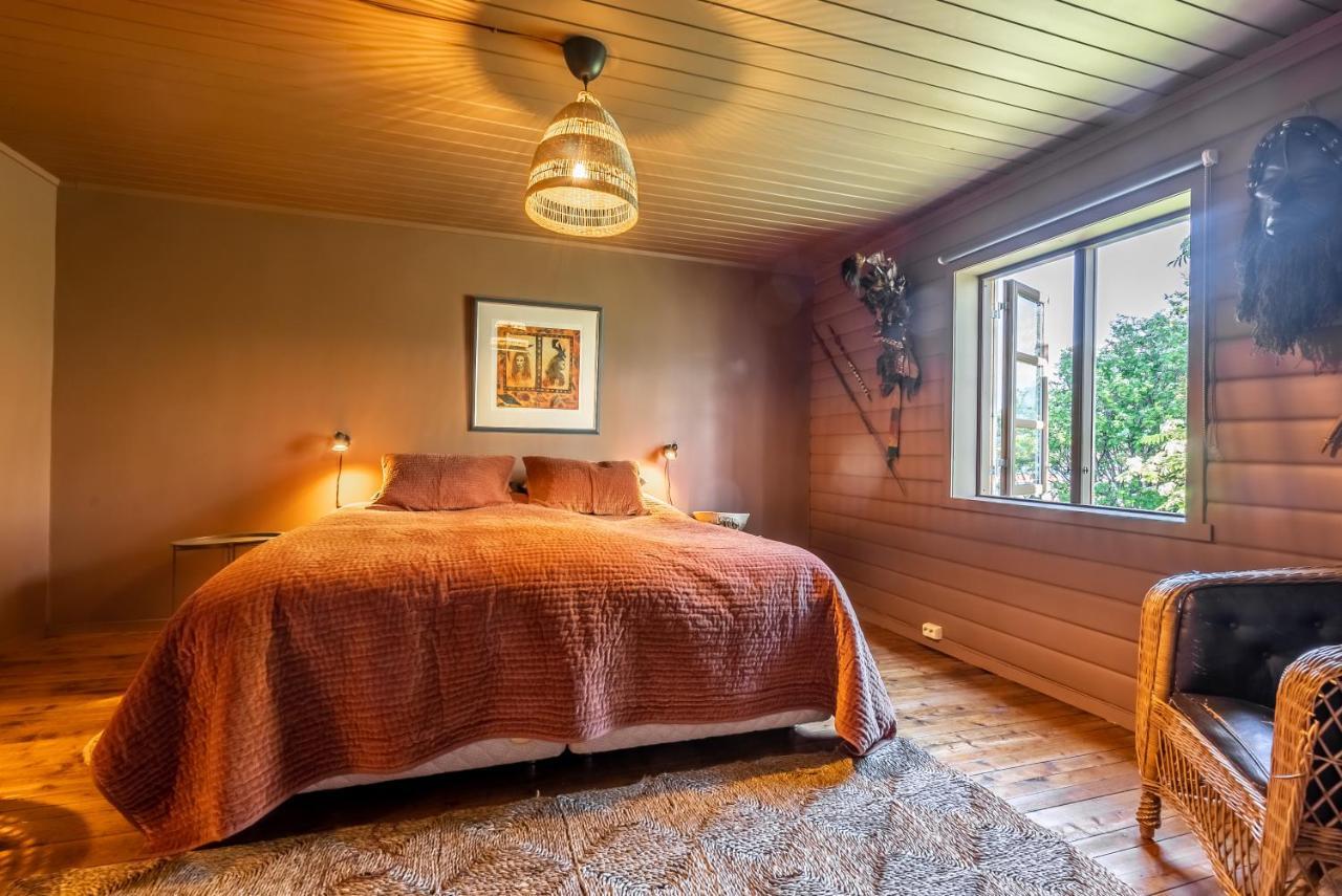 Villa Borgvag - A Unique Seafront Villa In The Heart Of Lofoten Bostad Eksteriør billede