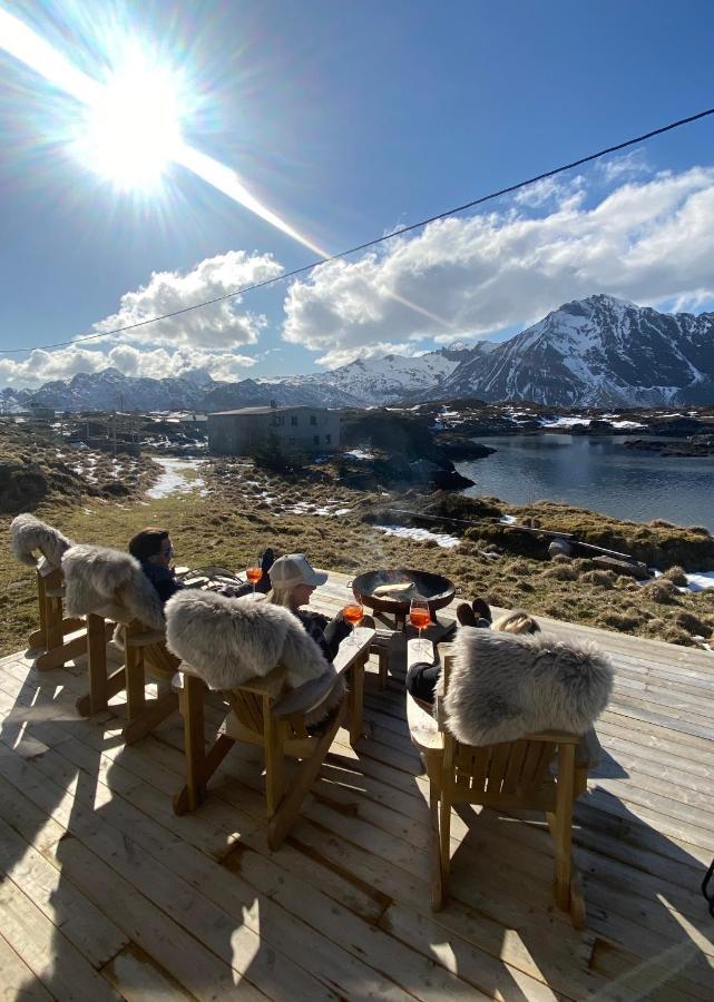 Villa Borgvag - A Unique Seafront Villa In The Heart Of Lofoten Bostad Eksteriør billede